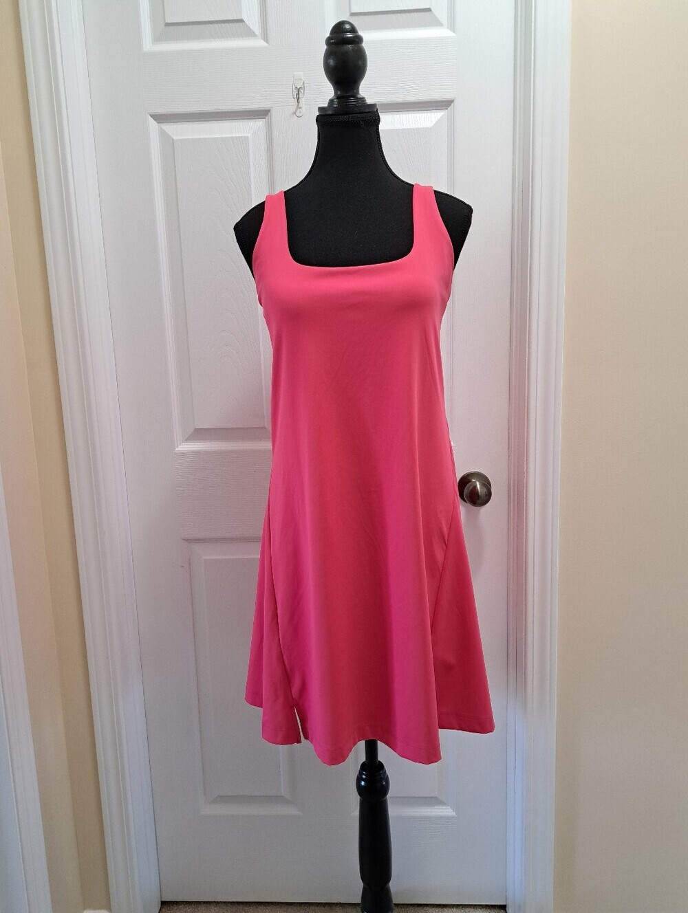 Old Navy Hot Pink Powersport Tank Dress Women's Medium Skort Colourful Summer
